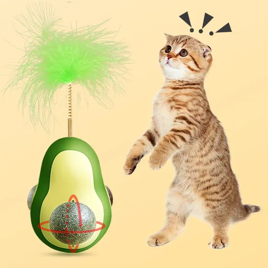 New Design High Quality Tumbler Feather Cat Teaser Amuse Cat Toy