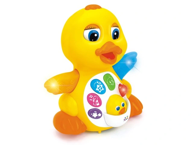 Battery Operated Toy Plastic B/O Dancing Duck