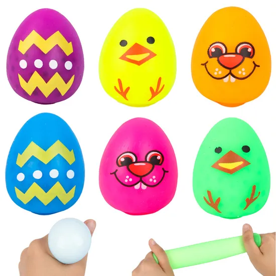 2024 New Cheap Toys Easter Egg Animal Expression Cross