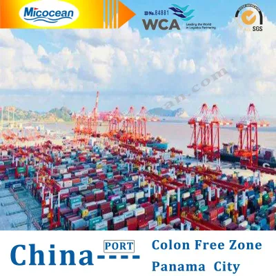 Consolidation Sea Shipping Sea Freight Air Freight From China to Colon Free Zone, Panama City, Balboa, Cristobal, Manzanillo, Panama, South America