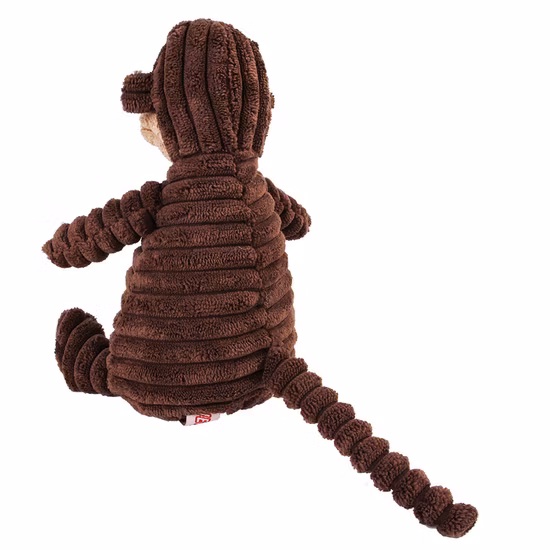 Dog Grinding Teeth Vent Training Corduroy Monkey Pig Voice Plush Toy