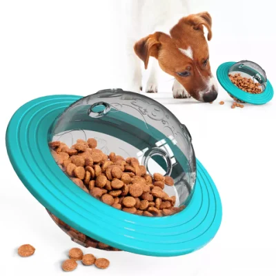 Hot Pet Supplies Dog Interactive Iq Training Food Leaky Toys Slow Feeder UFO Dog Slow