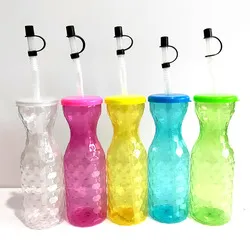 Factory Price Creative Yarda PARA Cerveza Party Souvenir Cup Plastic Slushy Yard Cup for Daiquiri Bar 
